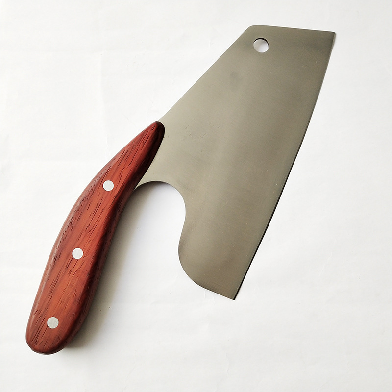 源头工厂家用菜刀厨房工具凤尾菜刀不锈钢家用切肉片厨师舒适菜刀