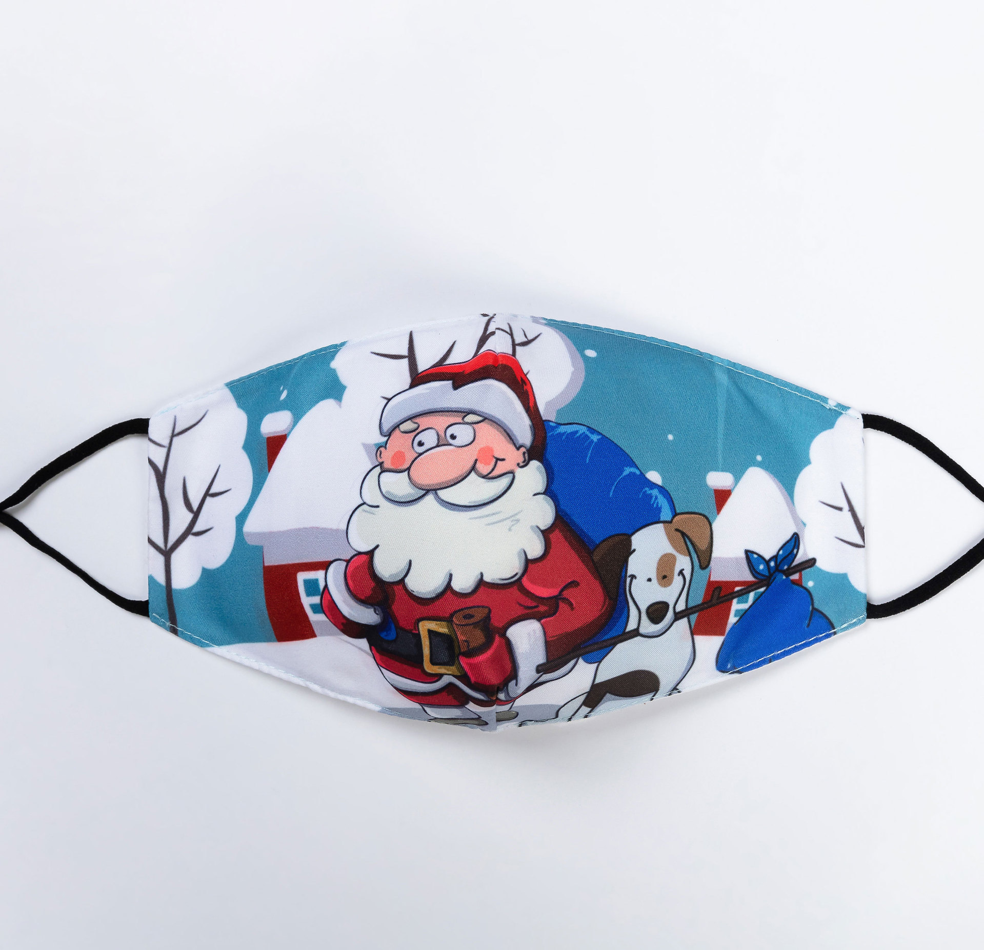 亚马逊新款现货圣诞节口罩 多色多款成人口罩 节日口罩可定制