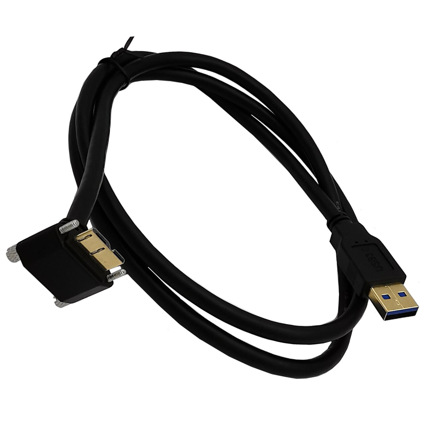 0 micro b带螺丝线工业相机硬盘盒播放器数据线