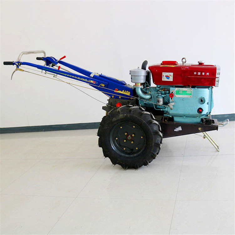 农用电启动耕地机 大马力田园耕地机 15马力手扶旋耕除草机
