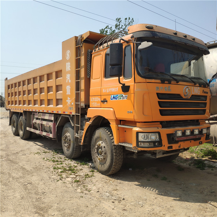 二手19年国五欧曼后八轮自卸车 双桥十轮土方翻斗货车 包体档