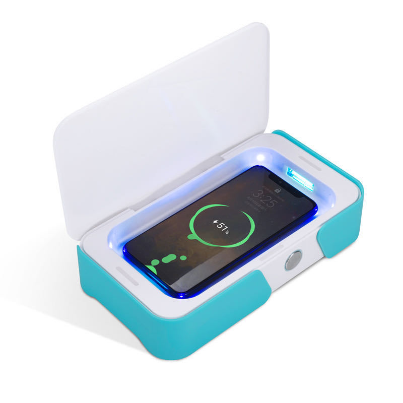 智能无线紫外线手机消毒器 紫外线消毒器 小物品消毒器