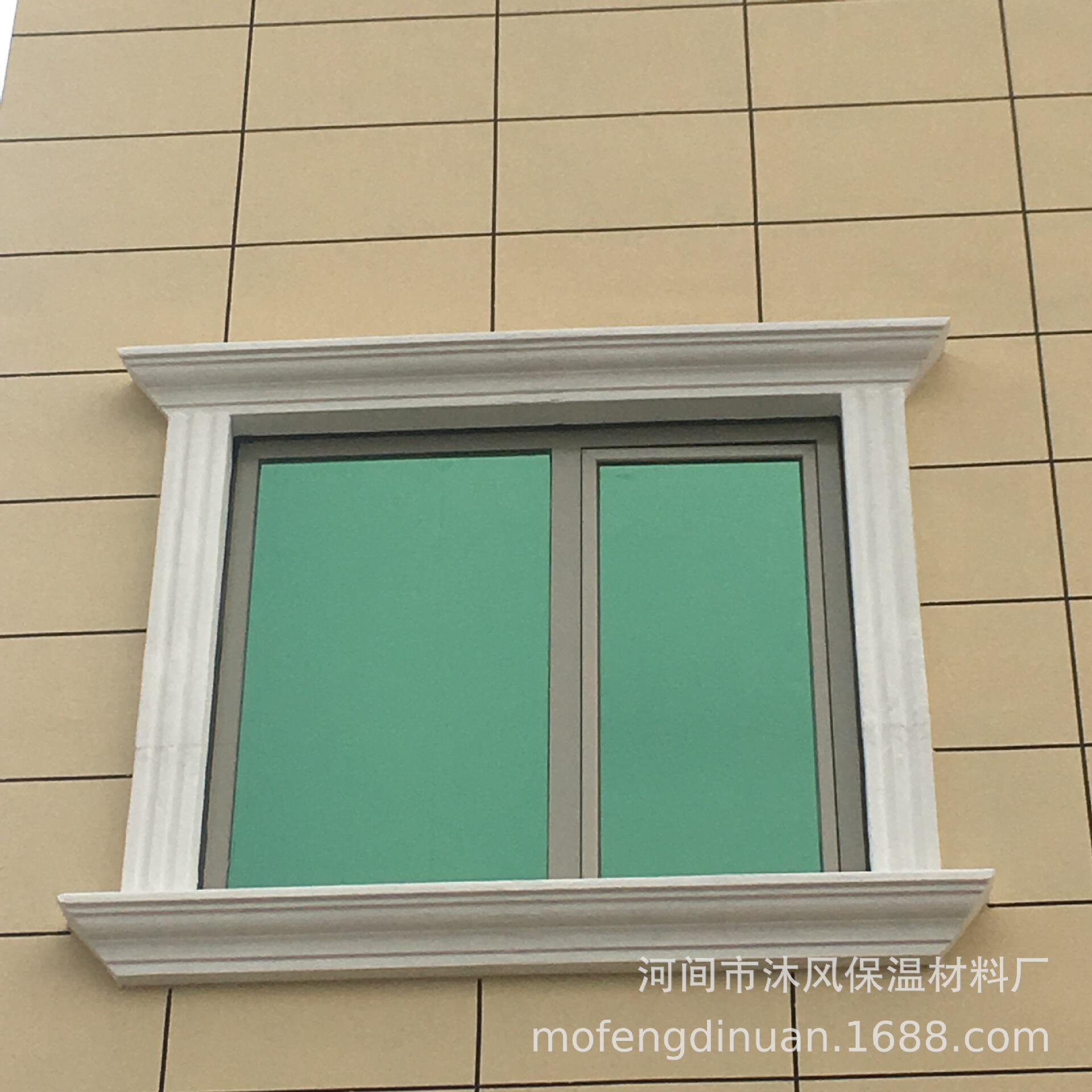 eps线条  檐线腰线窗套线 梁托斗拱 浮雕山花 罗马柱等支持定做