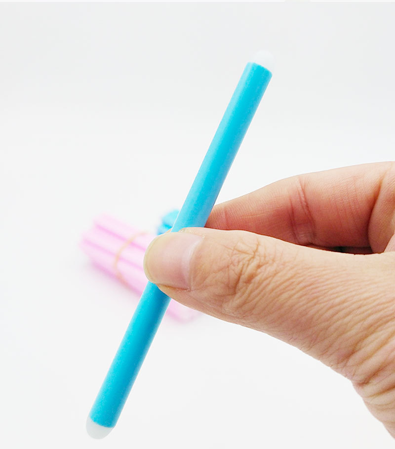 厂家直销小学生可擦笔专用橡皮棒双头魔力热消磨摩易擦橡皮棒