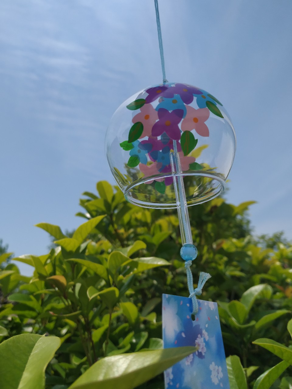 迷你小风铃 直径70mm厂家直销 江户日式玻璃风铃场景布置创意礼物