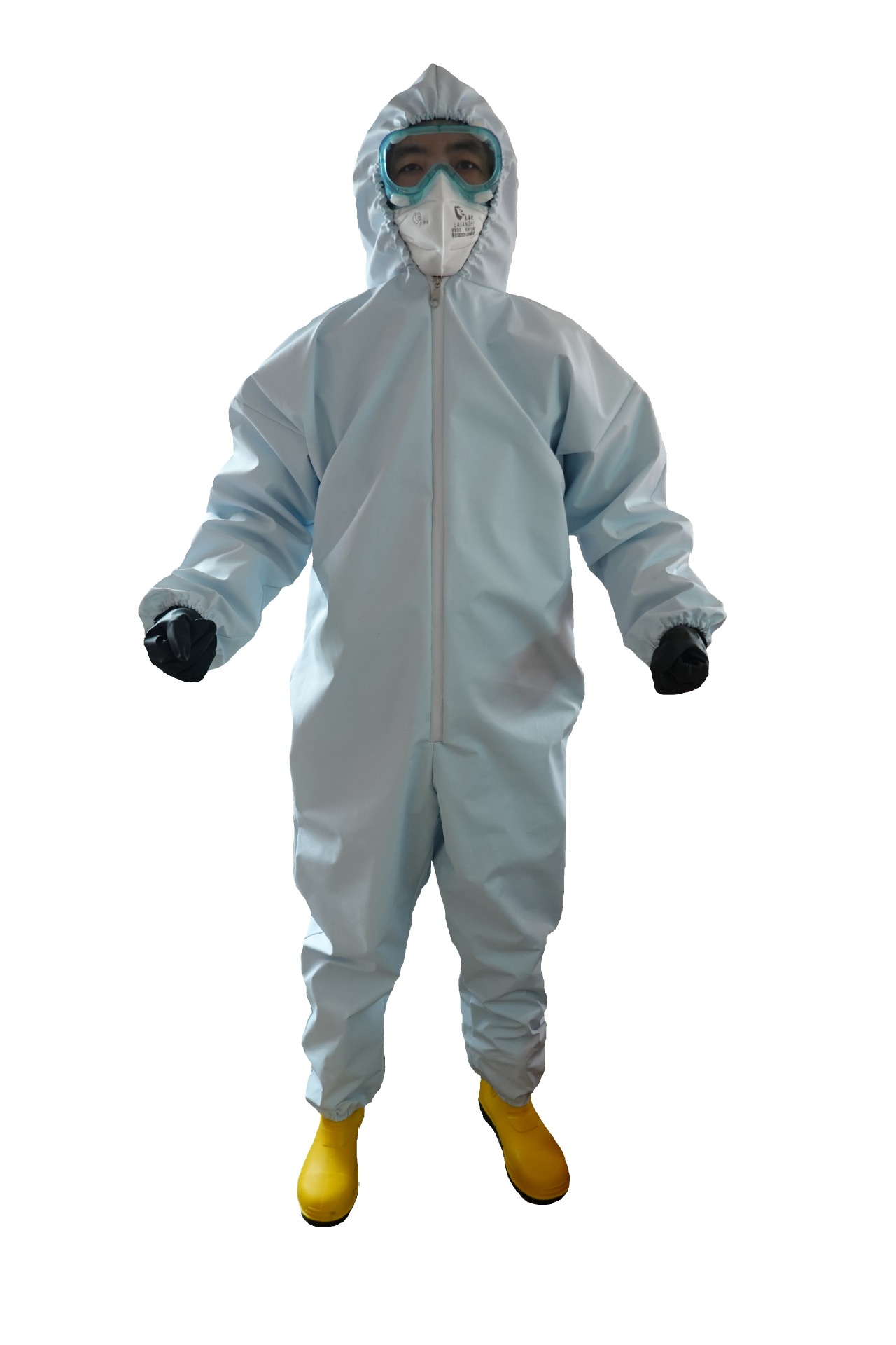 0成交0套厂家直销轻型连体防化服 重复使用简易橘色防护服批发现货