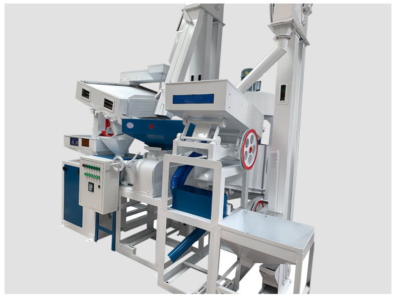 厂家供应20吨碾米机可定制全自动碾米机成套设备糠壳分离20-200吨