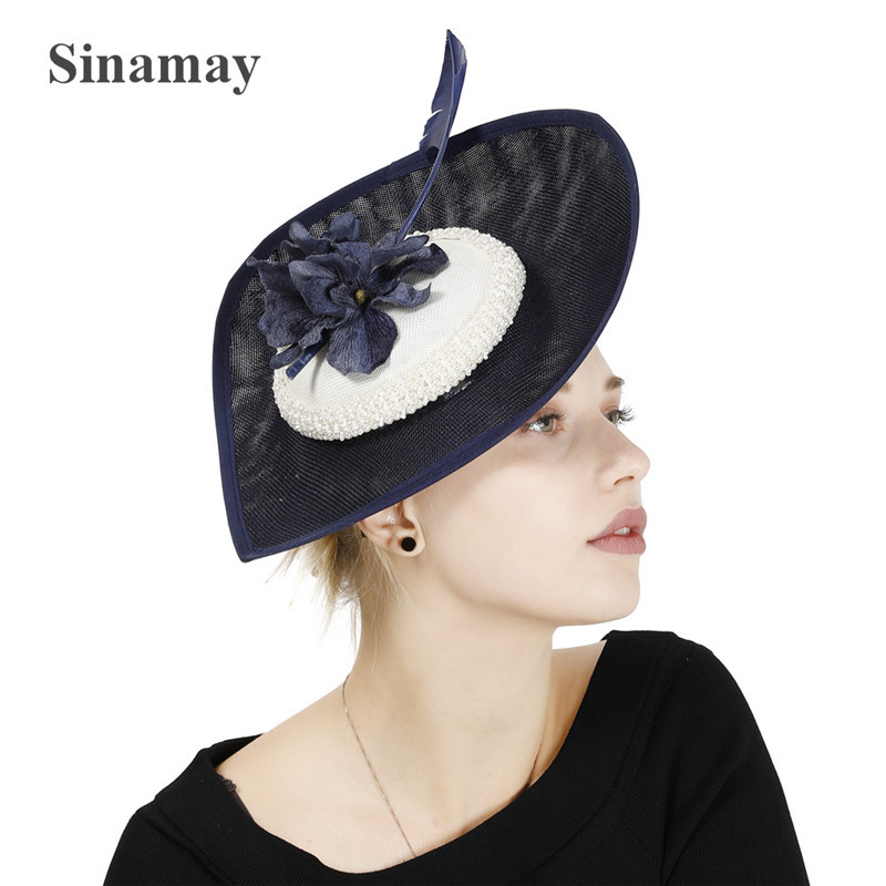 英伦宴会花朵网纱头饰贵族赛马节礼帽欧美复古新款外贸一手货源