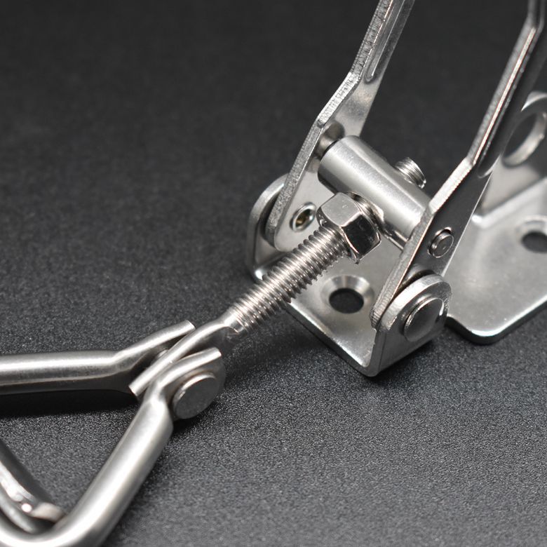 90度直角夹持工具锁扣可调搭扣垂直快速夹具锁夹 箱扣 门栓式夹钳