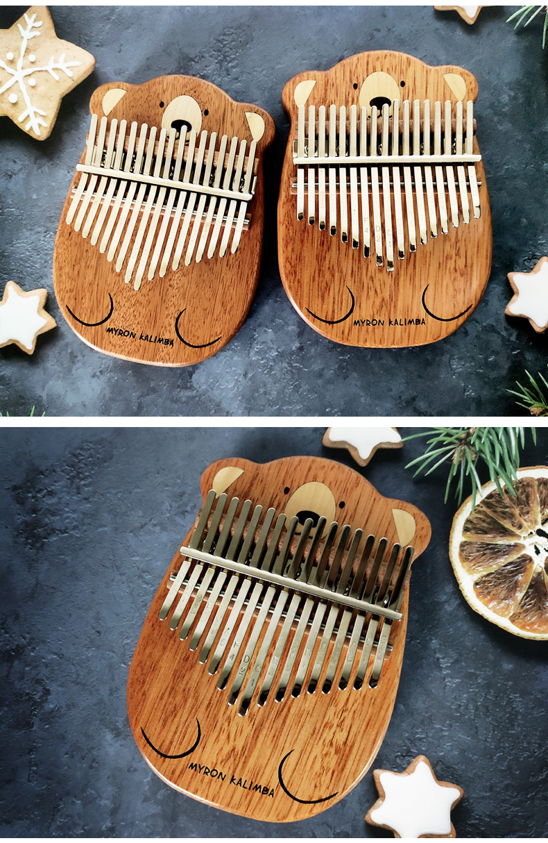 玛伦拇指琴17音卡林巴琴板式21音kalimba琴初学者成人学生女乐器
