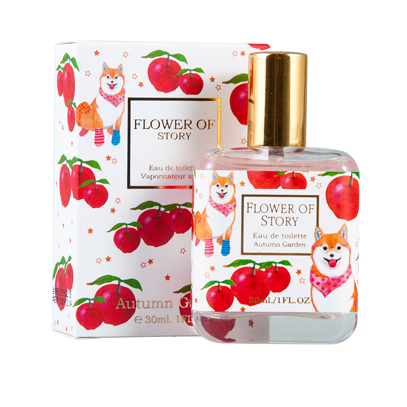 Internet Celebrity Live Broadcast Popular Flower Words Girl Student Perfume for Women Long-Lasting Light Perfume Fresh Osmanthus Light Fragrance 30ml