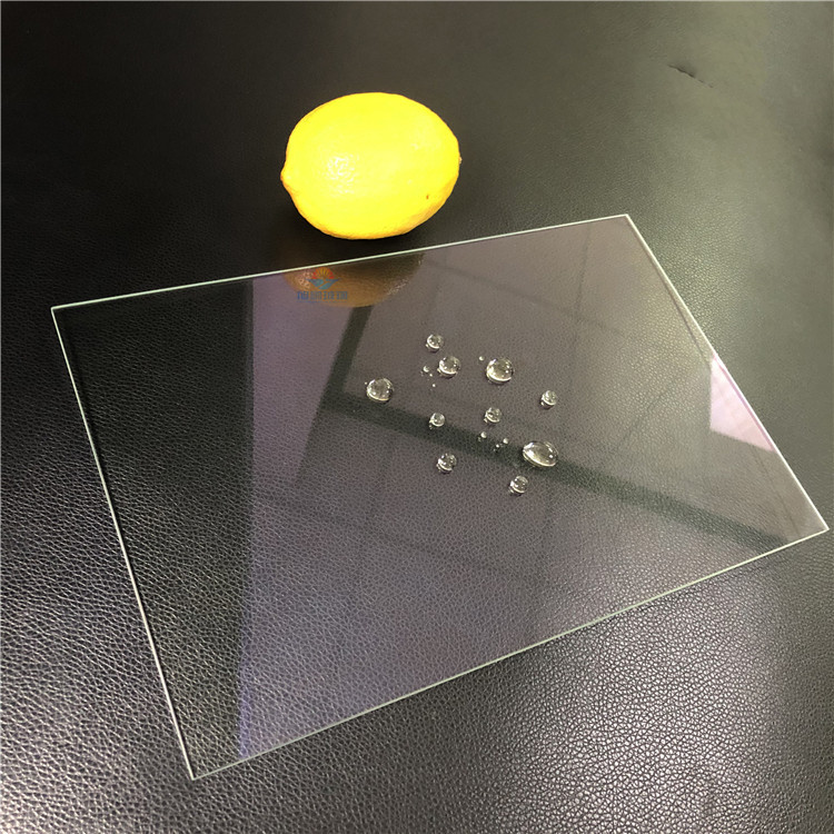 磨亮边钢化玻璃 超白高透光平板钢化玻璃 磨光边防油污钢化玻璃