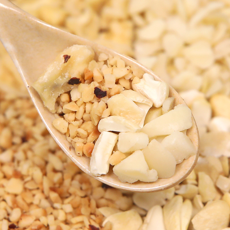 坚果碎仁500g腰果碎夏果碎碧根果碎杏仁片碎干果碎烘焙原料零食