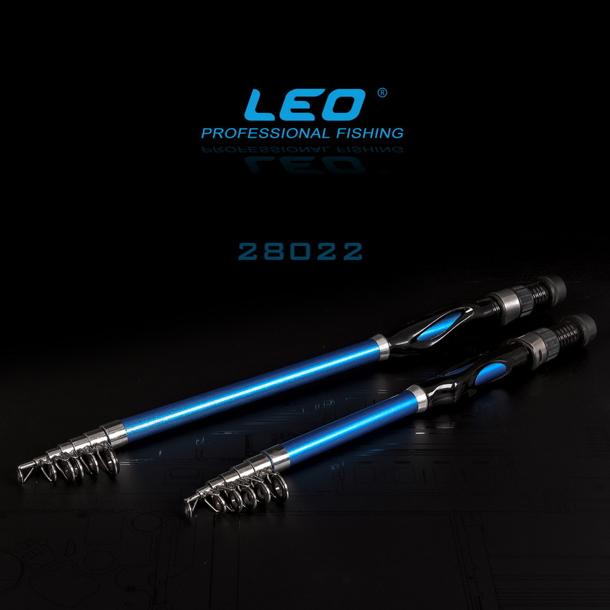 28022 LEO/ Leou [Blue Snake Handle Small Fishing Rod] Mini Path Asian Fishing Gear Wholesale Cross-border pic 8
