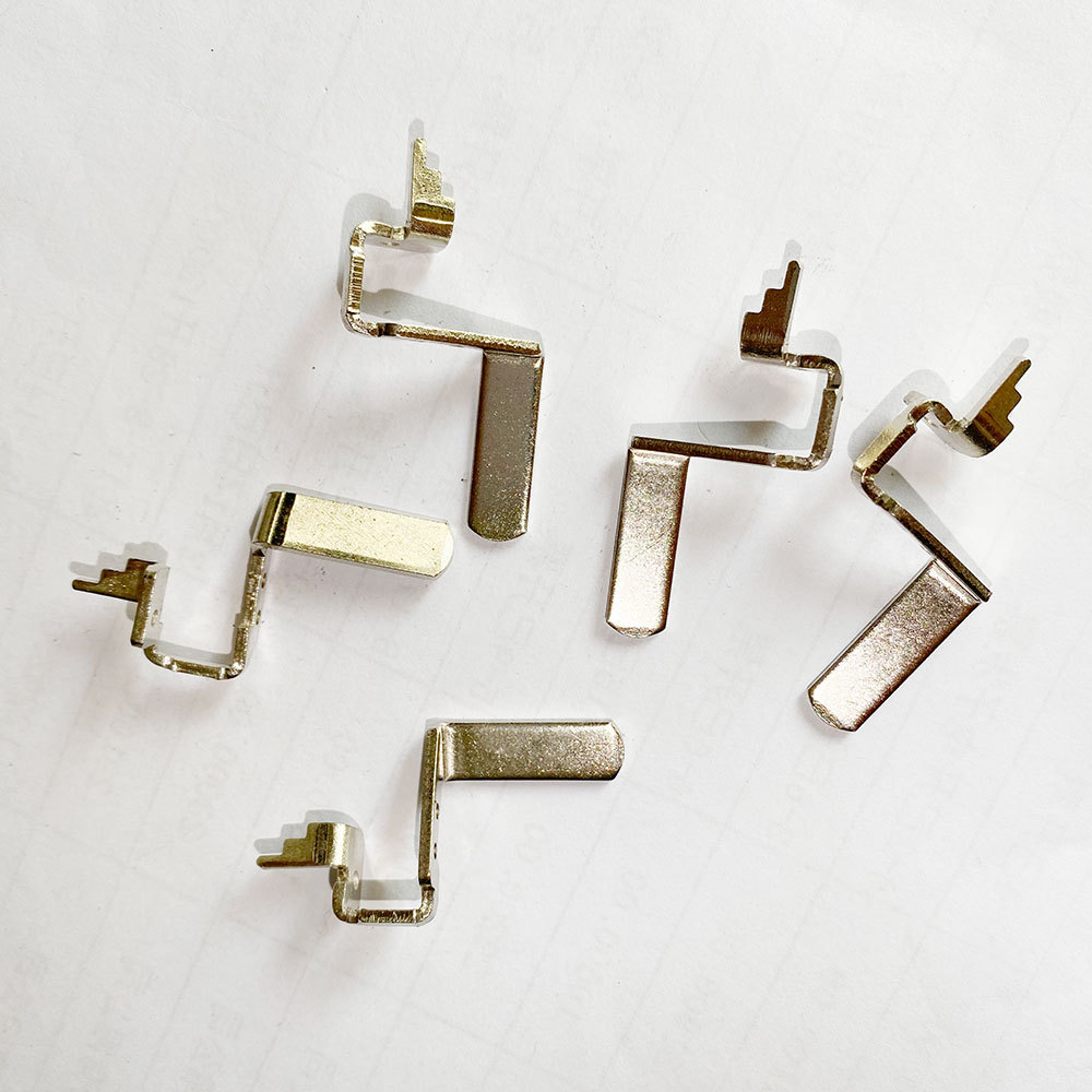 治营模具定做开关插座配件铜支架插片导电弹片簧片插座五金插片