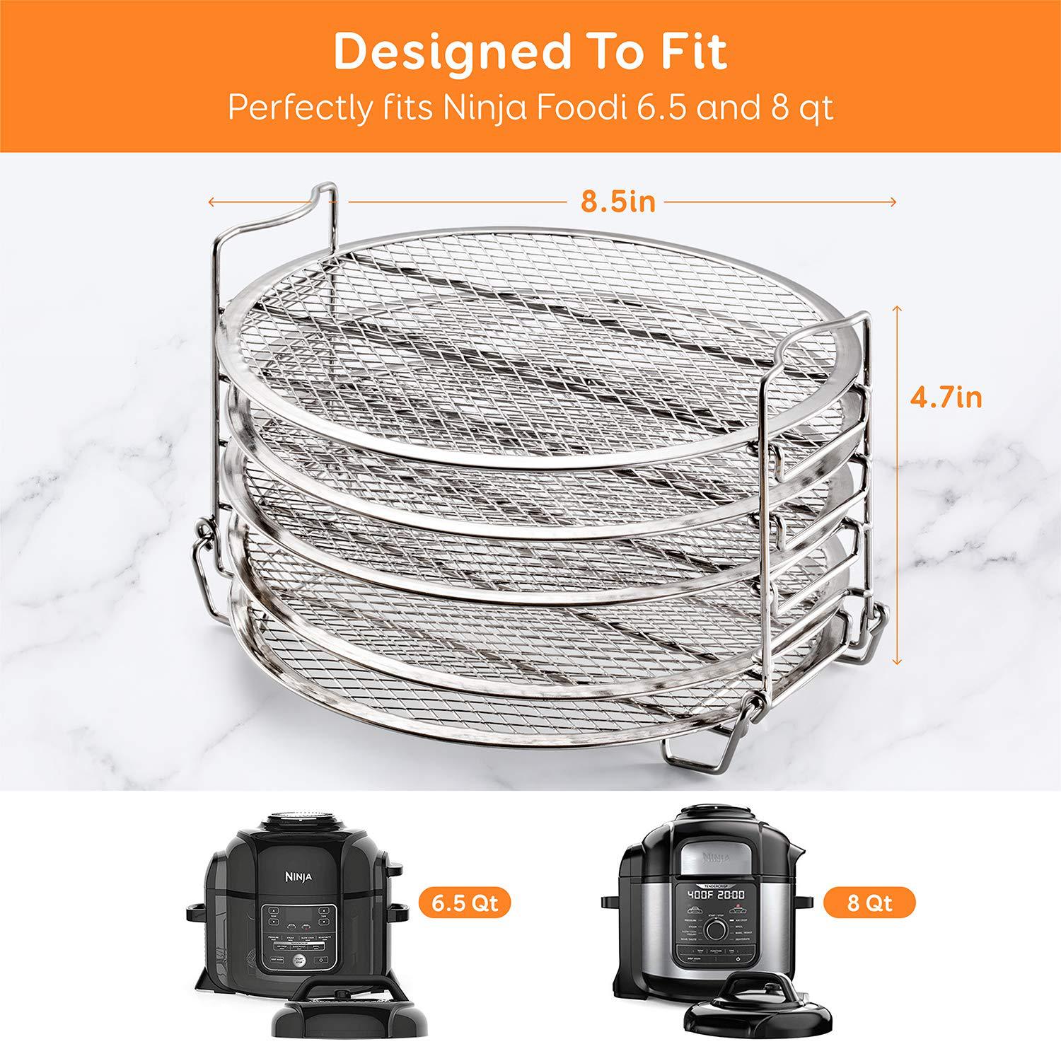 Airfryer Air Fryer Accessories 5 Layers Grill Rack 5 Layer Grill for 8QT 6QT