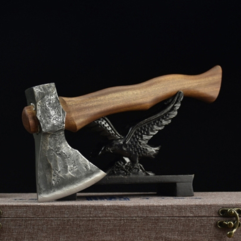 斧头劈柴神器斧家用农村锻打大斧头砍柴砍树木工户外斧子板斧