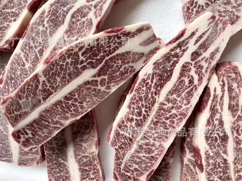 美国ibp红标245l牛小排原切雪花牛肉香煎烧烤西餐厅用 按称重发货