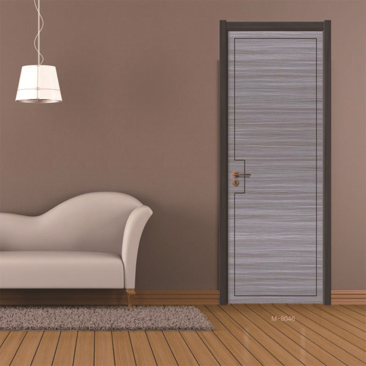 定制平板套装门 简烤漆木门 实木复合门现代简约免漆门批发安装