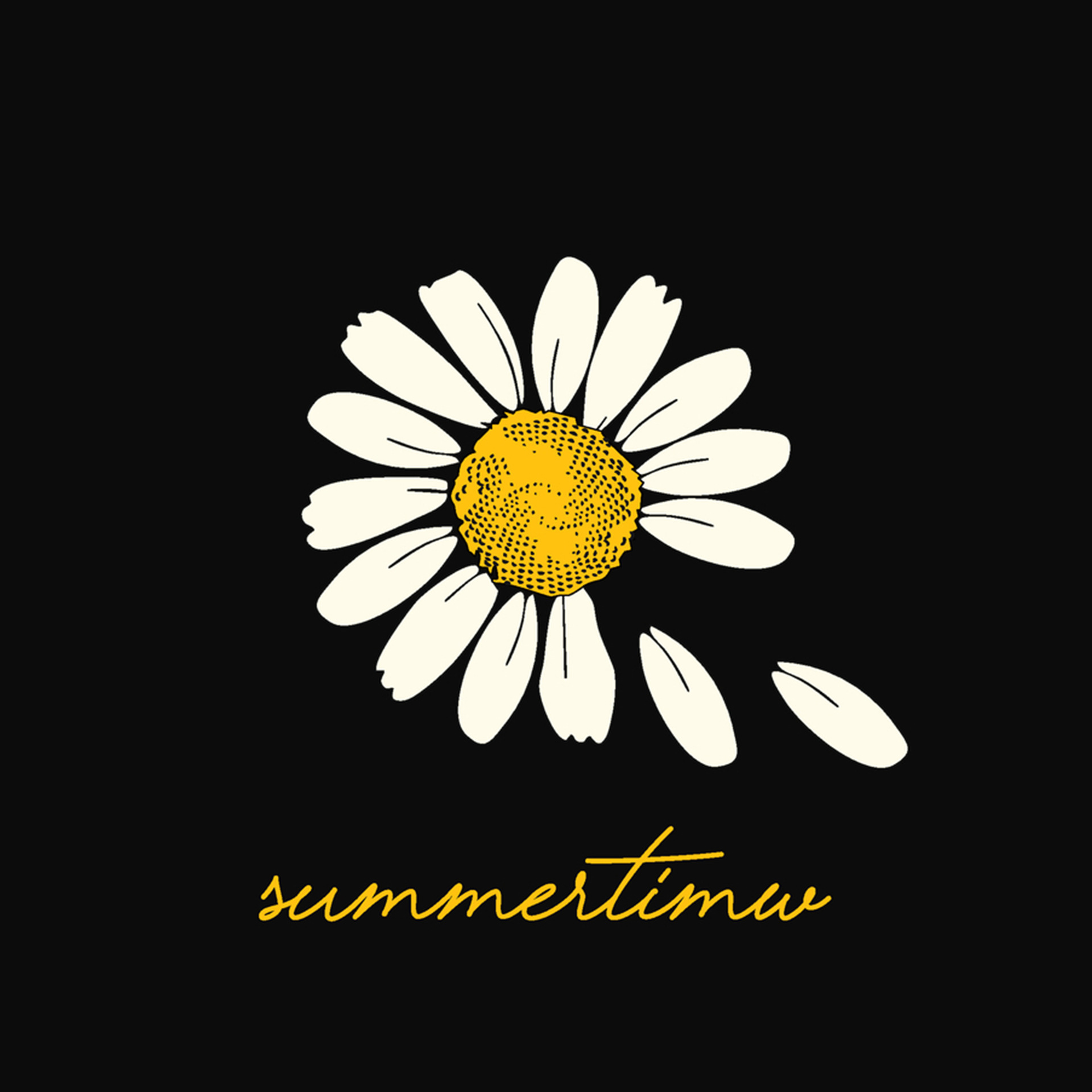 玉喜烫画工厂服装烫画定制小雏菊潮图烫画烫图热转印柯式烫画印花