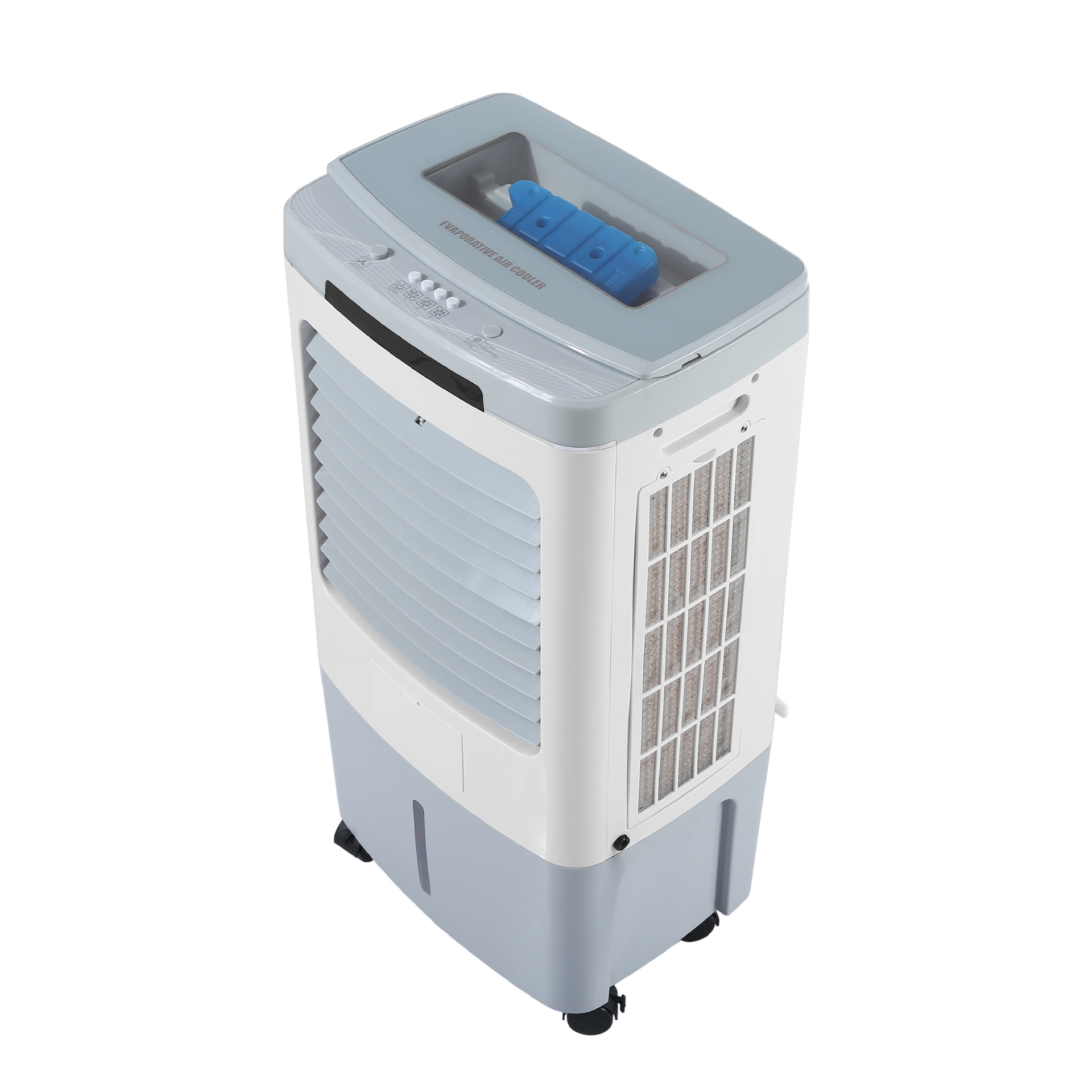 12v/24v直流蒸发式加冰晶冷风机水冷空调空调扇厂家自行开模生产