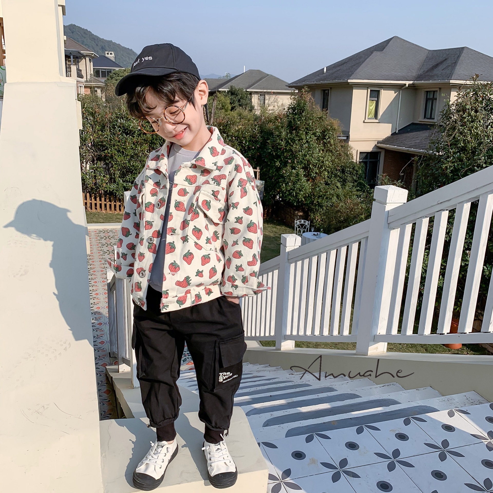 芭巴芭瑞广州品牌折扣童装儿童长袖t恤中大童2019秋装散批挑款