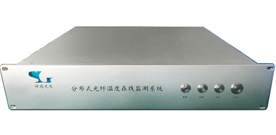 分布式光纤线型感温火灾探测监测器主机4通道感温光缆多模62.