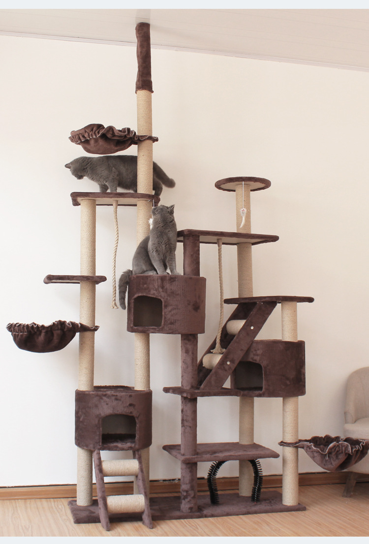 猫爬架豪华大款-c100 猫爬架大型猫树猫抓板猫跳台猫玩具猫窝猫跳