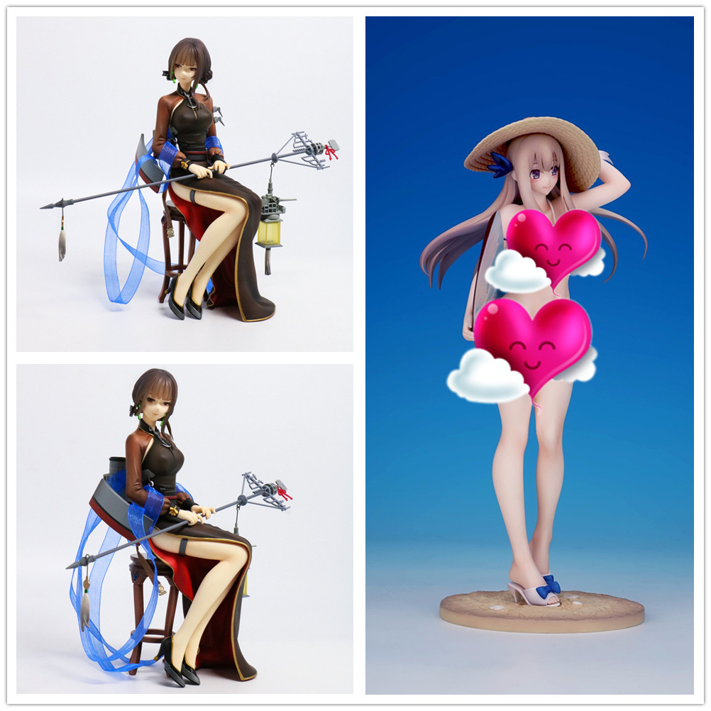 厂家直销 战舰 列克星敦 沙滩泳装v 水着 逸仙 手办模型摆件玩具