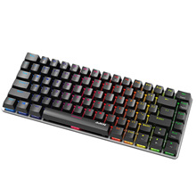 黑爵AK33 RGB热插拔轴机械键盘台式机笔记本自定义灯光全键无冲