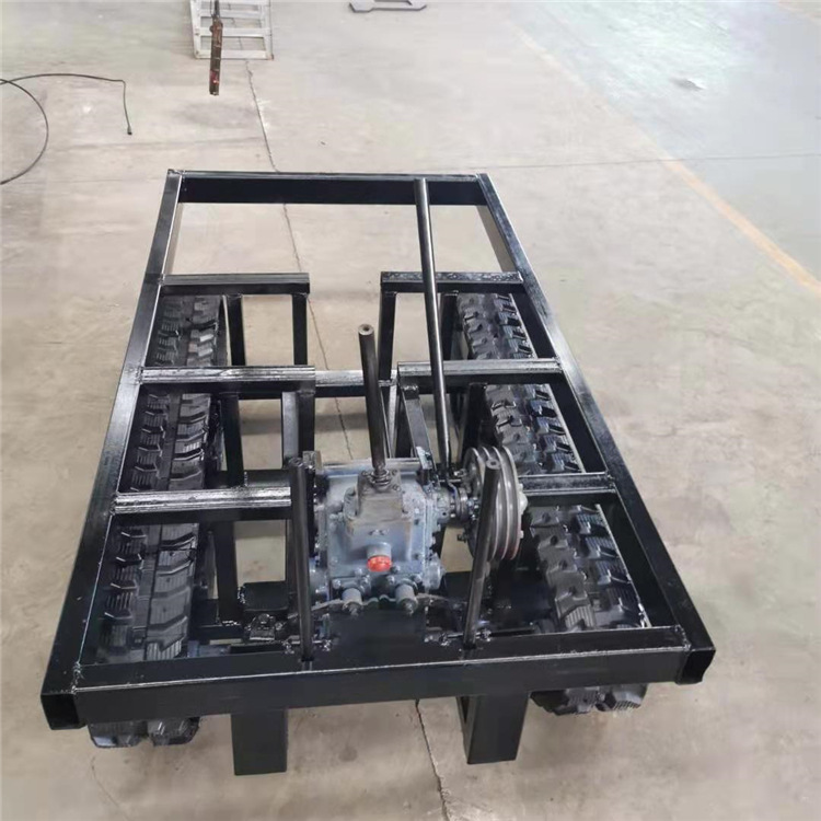 变速箱履带底盘山地爬山虎电动行走履带底盘
