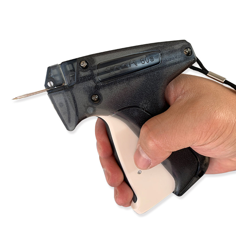 【顺畅标准吊牌枪】台湾saga吊牌枪60s粗枪尼龙胶针胶钉枪标签枪