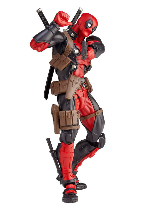 山口式 美漫系列 series no.001 死侍 小贱贱 可动手办