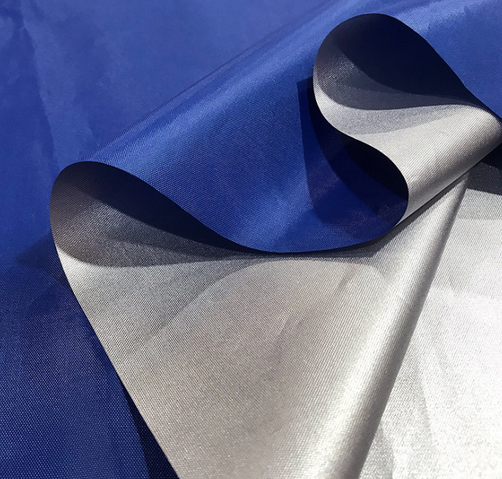 涤塔夫涂银布牛津布涂银涤纶遮光布车衣帐篷雨伞印花防水涂层面料