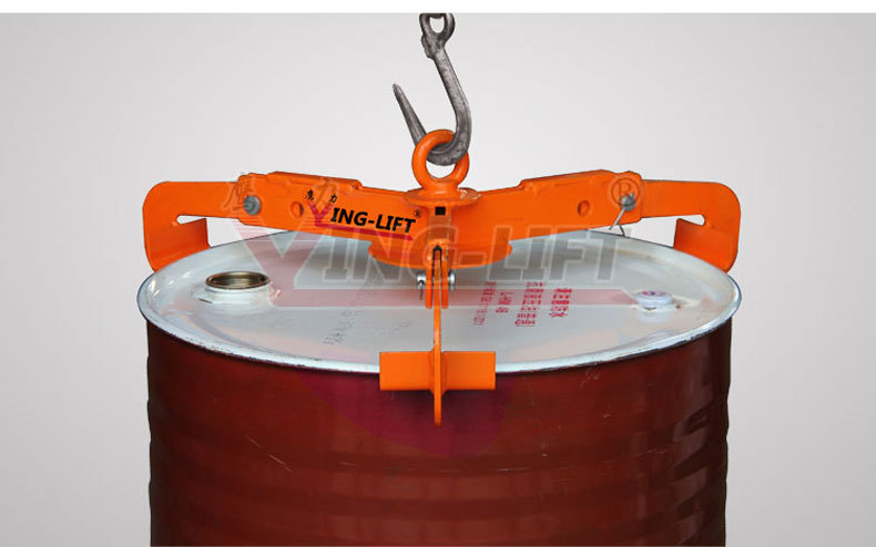 油桶吊具油桶吊夹dl500行车叉车油桶夹行车油桶吊具圆桶吊钳
