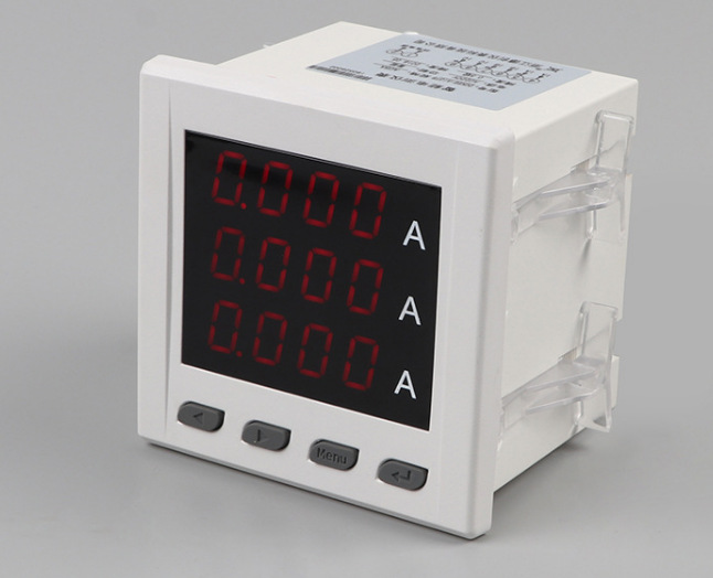aaaa威斯康数显三相电流表wsk-3ai智能三相电流表 交流三相电流表
