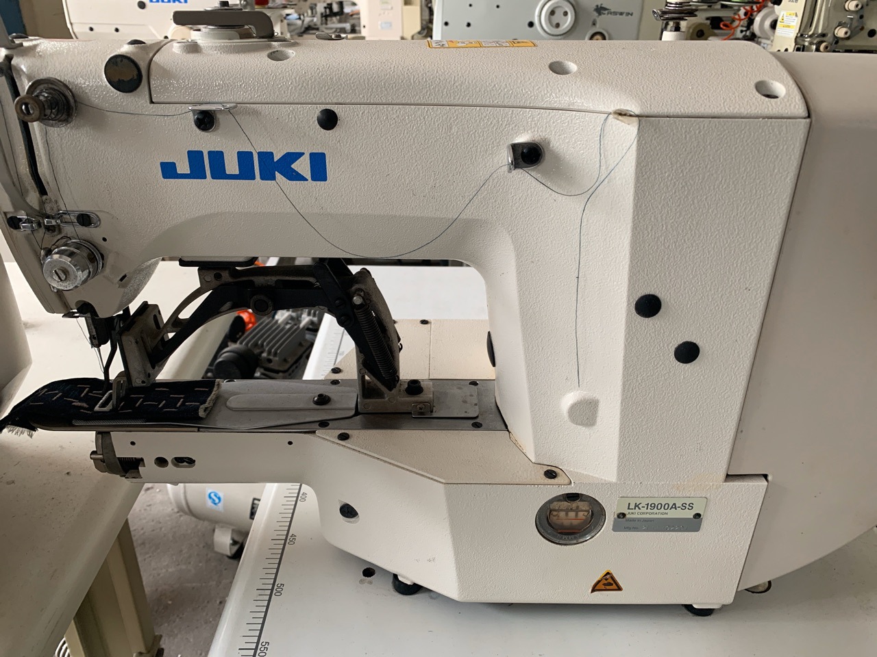 重机电脑套结机juki1900ass