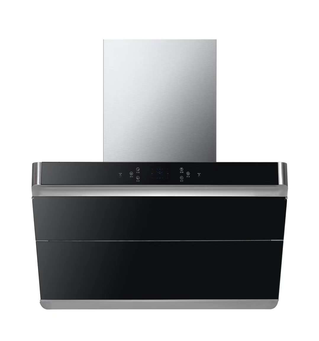 油烟机家用侧吸顶吸抽油烟机大吸力热除油体感抽油烟机下玻璃可卸