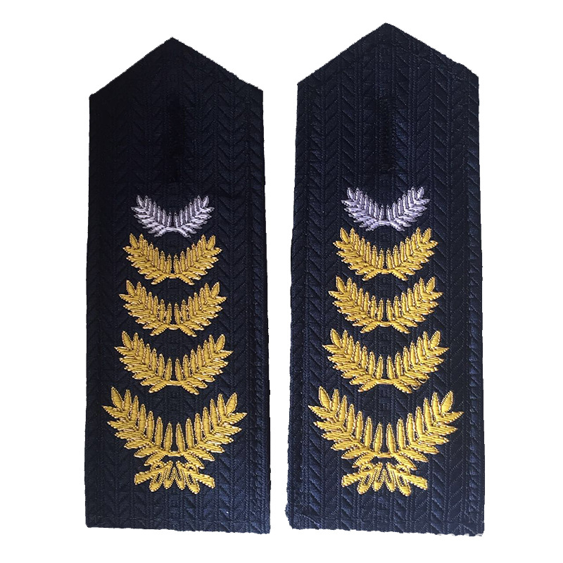 新款保安服春秋套装硬肩牌保安治安服装配件 保安衬衣肩牌