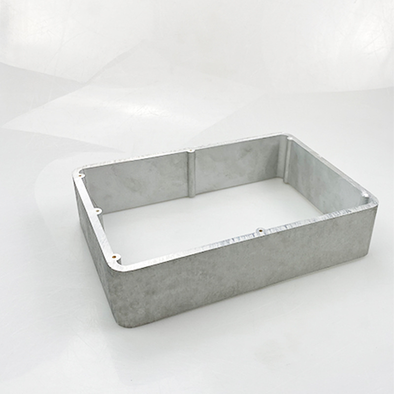 加工定制方形铝壳 方形能源电池组机箱外壳 工业铝合金外壳开模