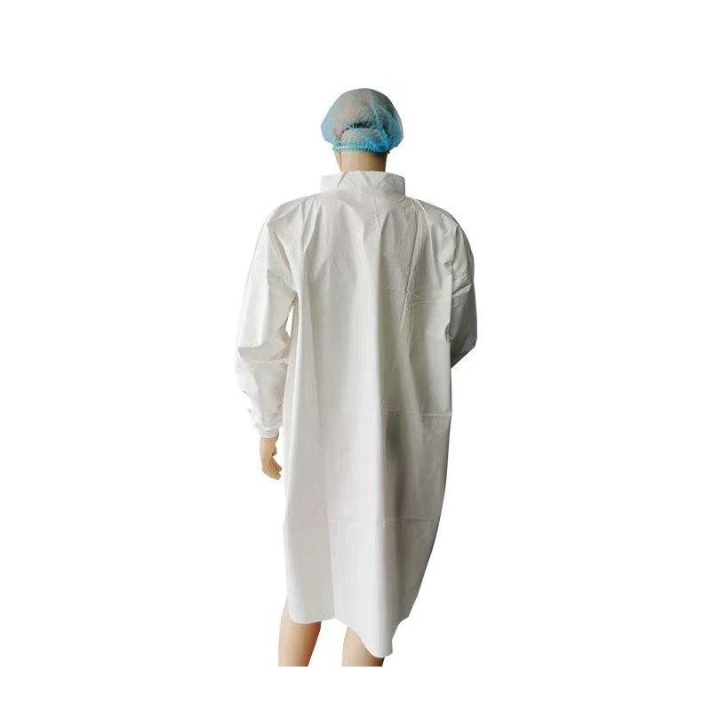 防护服 一次性实验服访客服装针织袖口男女劳保服防护服无纺布