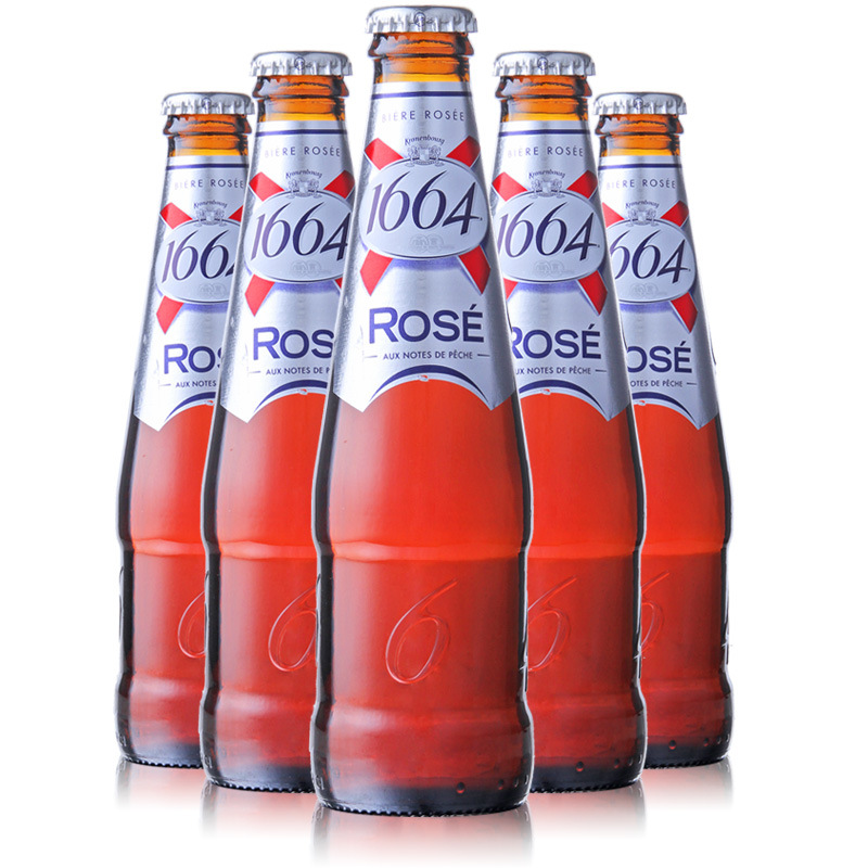 法国1664克伦堡凯旋kronenbourg 玫瑰rose啤酒250ml24瓶-阿里巴巴