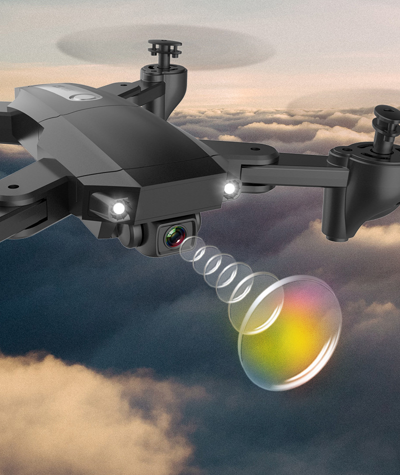 折叠gps无人机4k航拍光流双摄像头智能定位返航跨境四轴飞行器h8