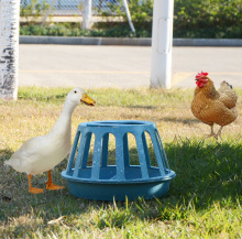 加厚饲养食槽水槽饮食器料桶小鸡自动料筒喂食器喂水器喂鸡鸭鹅桶