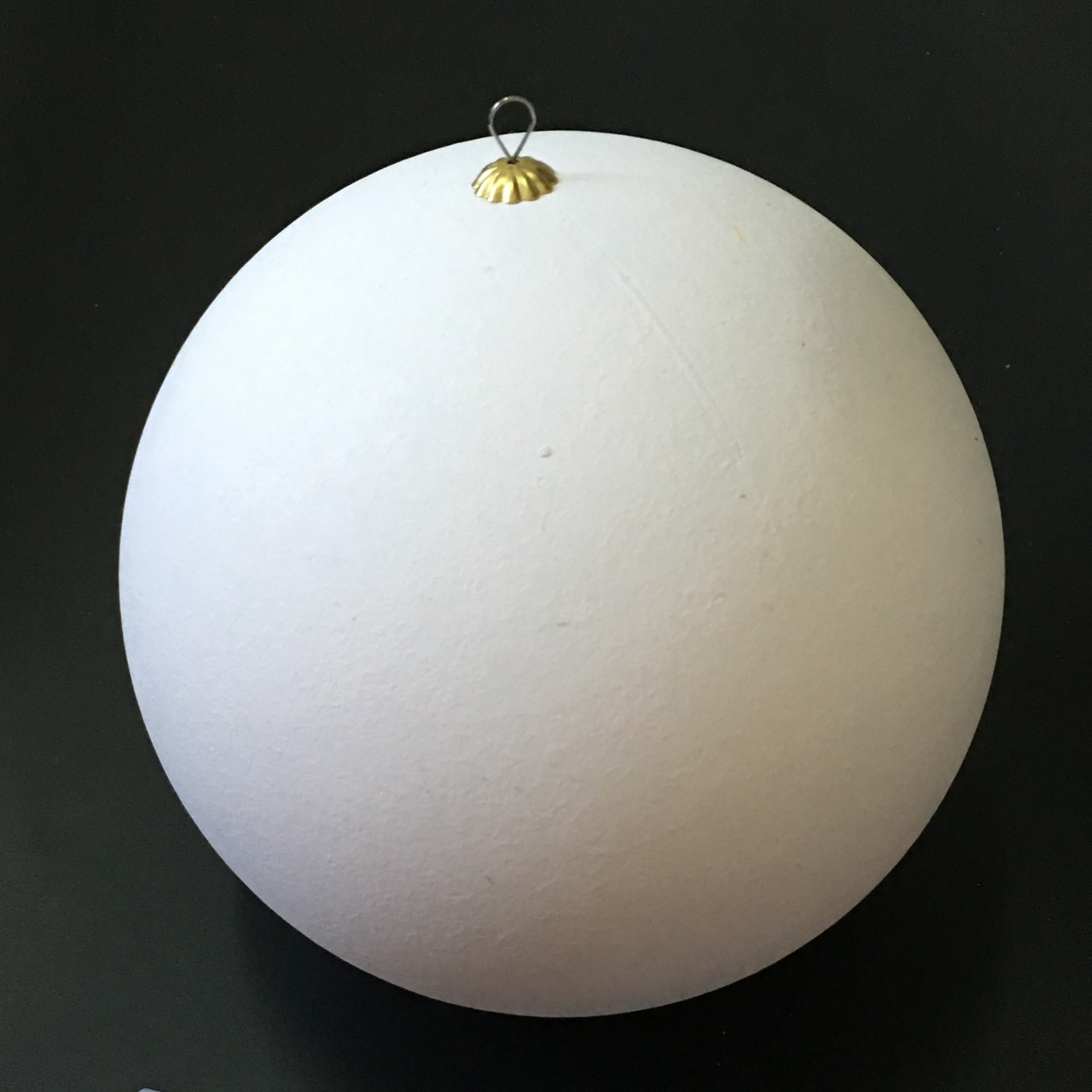 圣诞雪球复活节彩蛋diy绘画不掉色定制logo图案6cm圆形挂饰创意