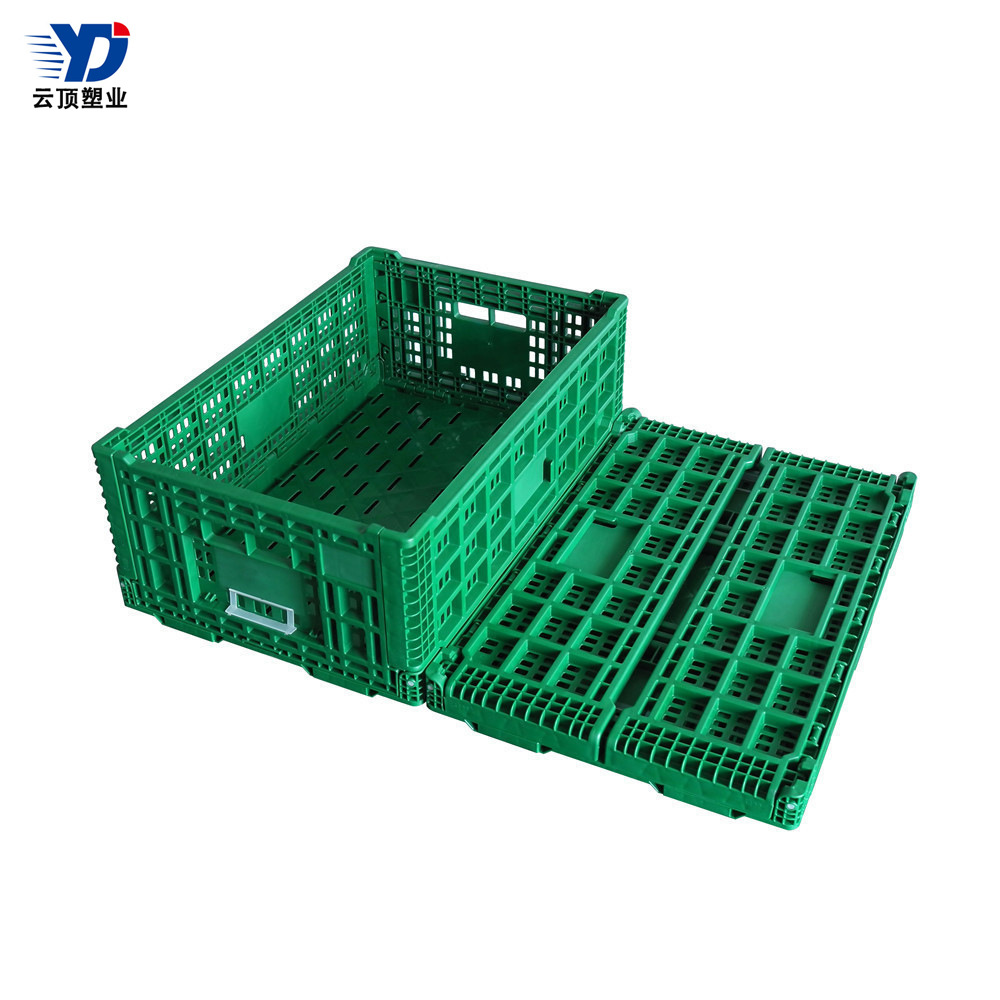 供应600*400*220折叠塑料箱筐 600*400*260折叠箱筐批发青岛菏泽