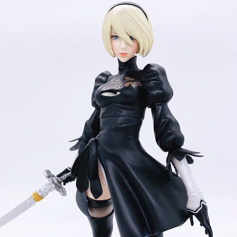 动漫批发尼尔机械纪元尤尔哈no22b小姐姐可更换手办模型