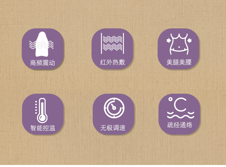 摩琪热敷按摩器魔奇镜多功能美容院全身保养振脂内分泌震动理疗仪