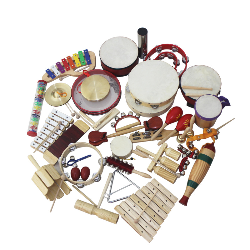 奥尔夫乐器33件套装幼儿园启蒙早教音乐舞蹈教具乐器儿童音乐器材