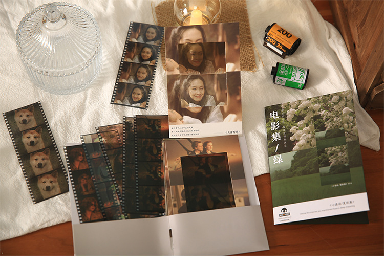 纸先生立体明信片 电影集系列 ins创意简约pvc手账基础装饰素材贴